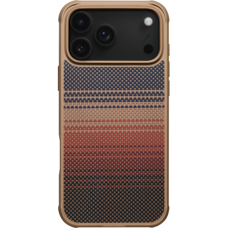 Противоударный чехол Pitaka Aramid ProGuard Case для iPhone 17 Pro, Sunset