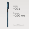 Чехол Pitaka Ultra-Slim Case для iPhone 17 Pro, Blue